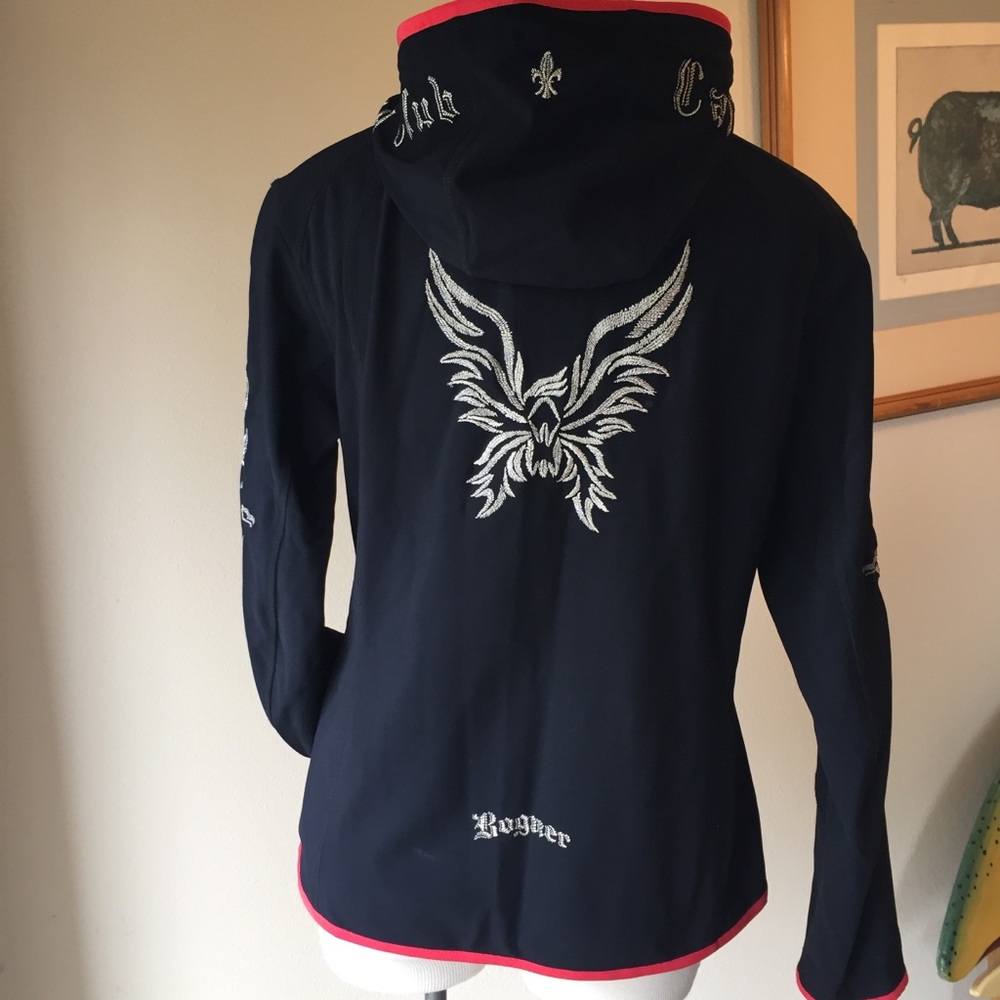 Bogner soft shell hooded jacket. Size L